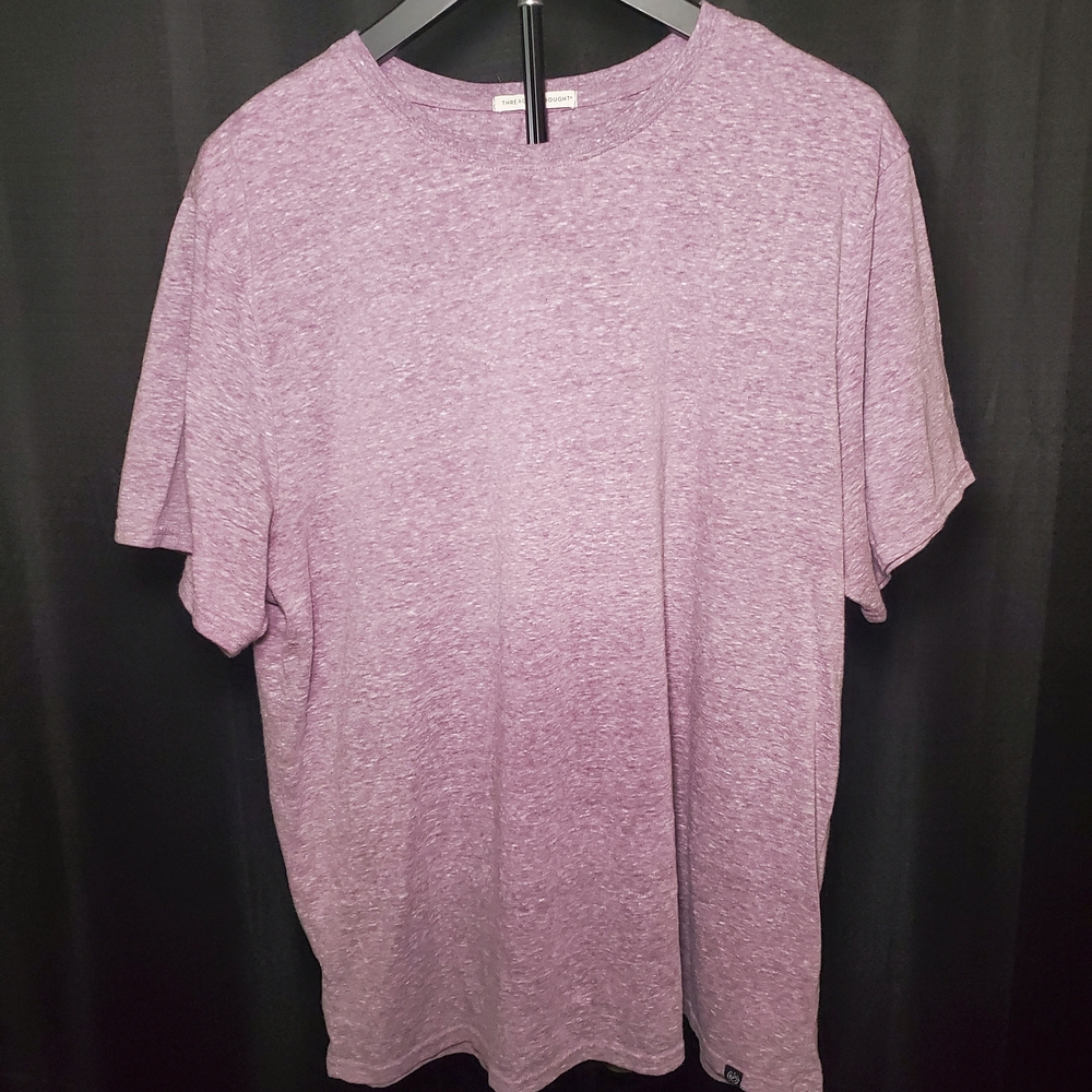 Threads 4 Thought Heathered Purple Short Sleeve Tee